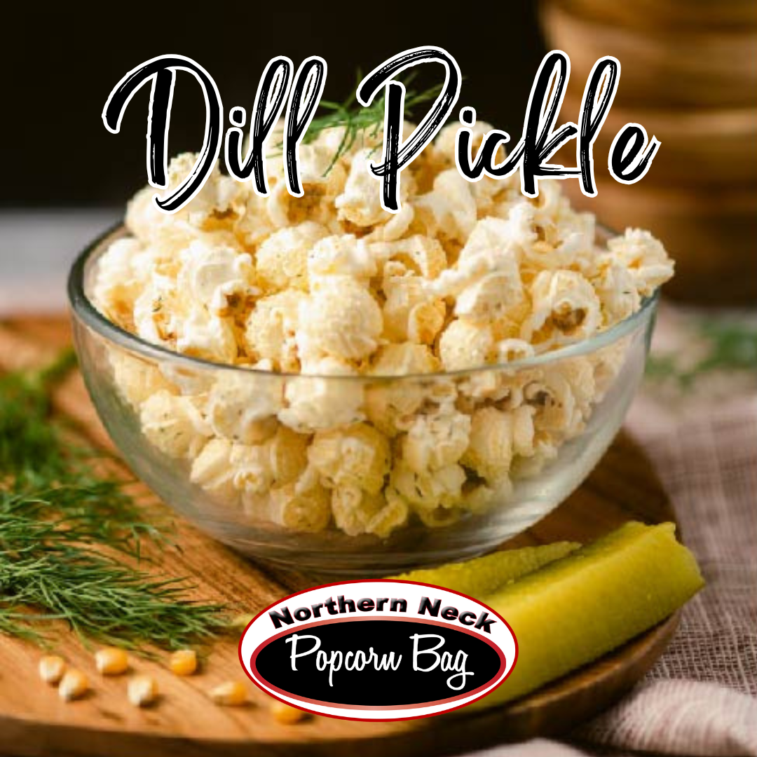 Dill Pickle Popcorn – Northern Neck Popcorn Bag