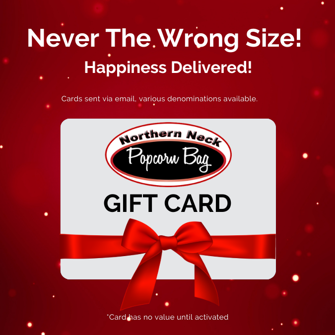 Northern Neck Popcorn Bag Digital Gift Card - $15, $25, $50, $75, or $100