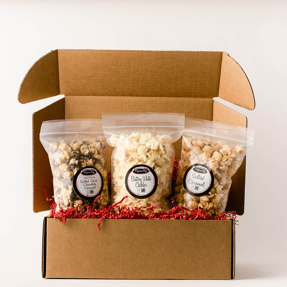 Custom Snack Popcorn Gift Box (Welcome)