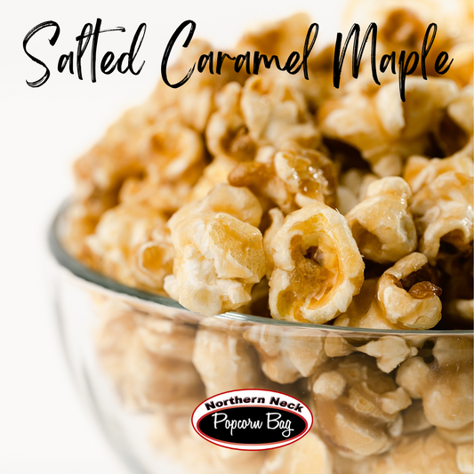 Salted Caramel Maple Popcorn