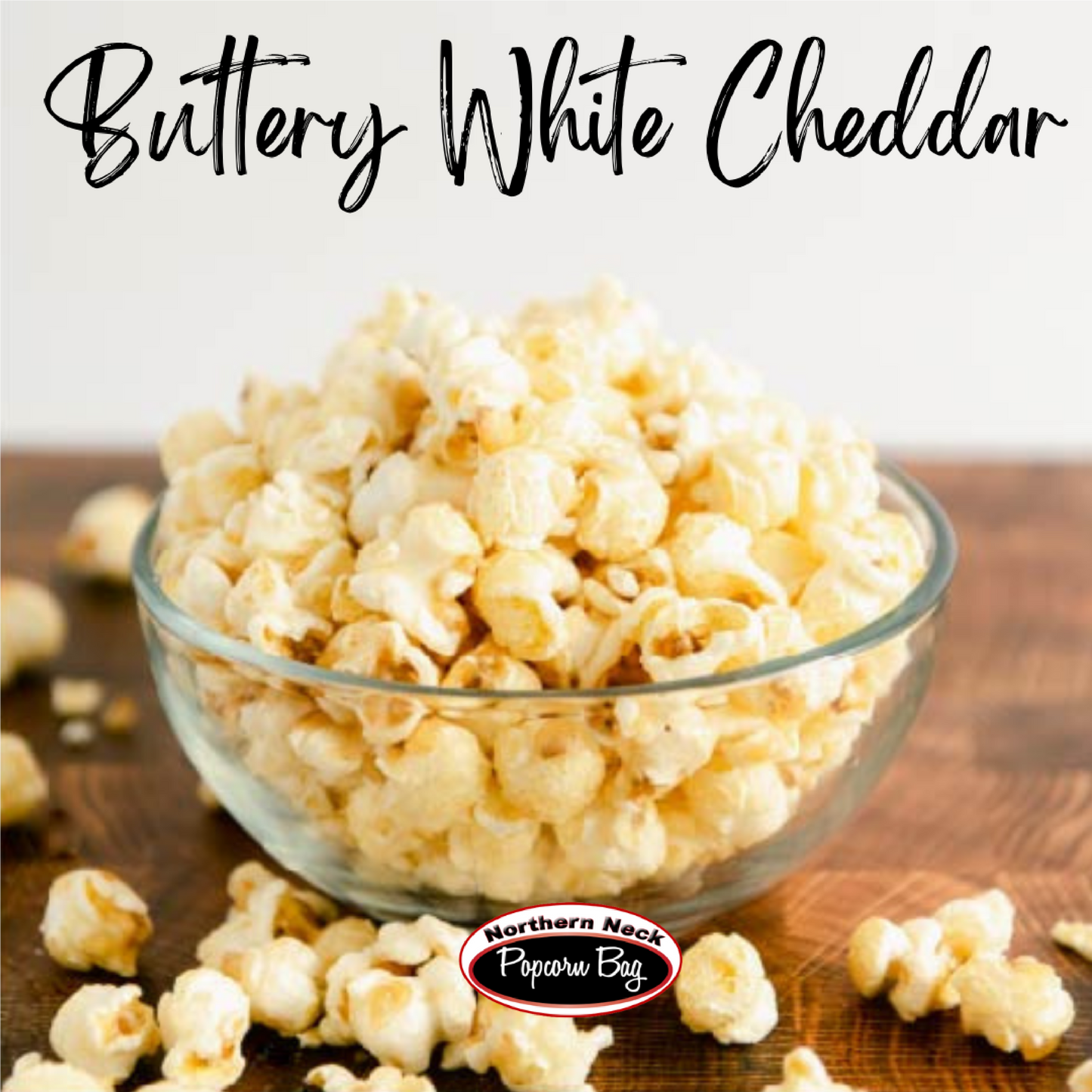 Buttery White Cheddar Popcorn