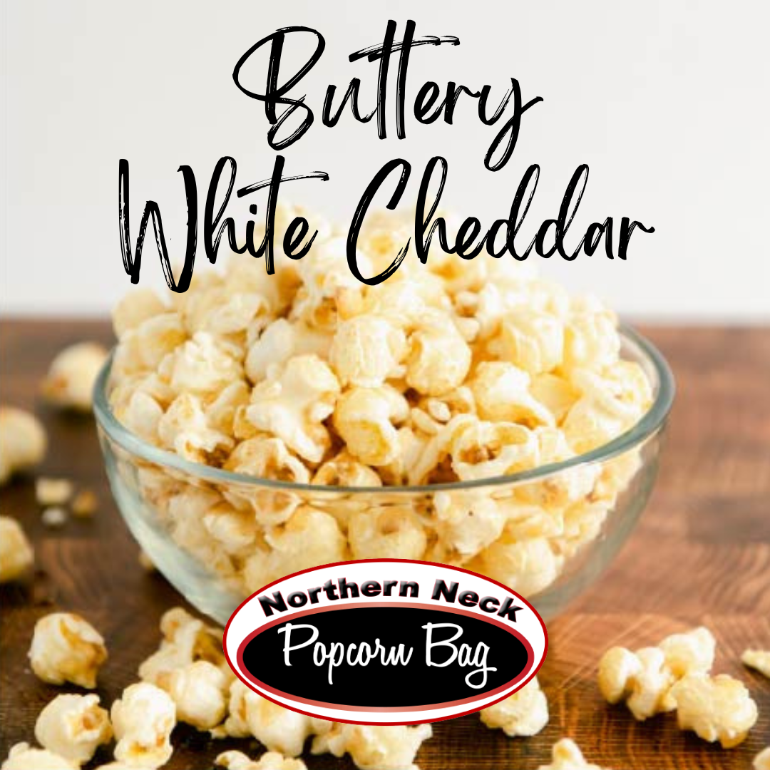 Buttery White Cheddar Popcorn