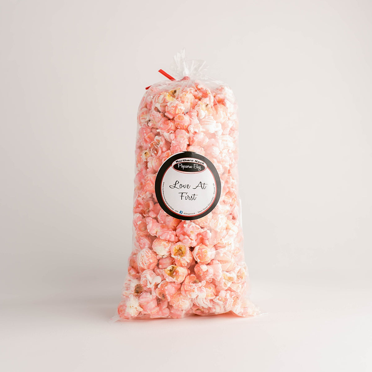 Love at First Popcorn with Conversation Hearts