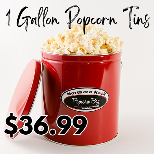 1 Gallon Popcorn Tin