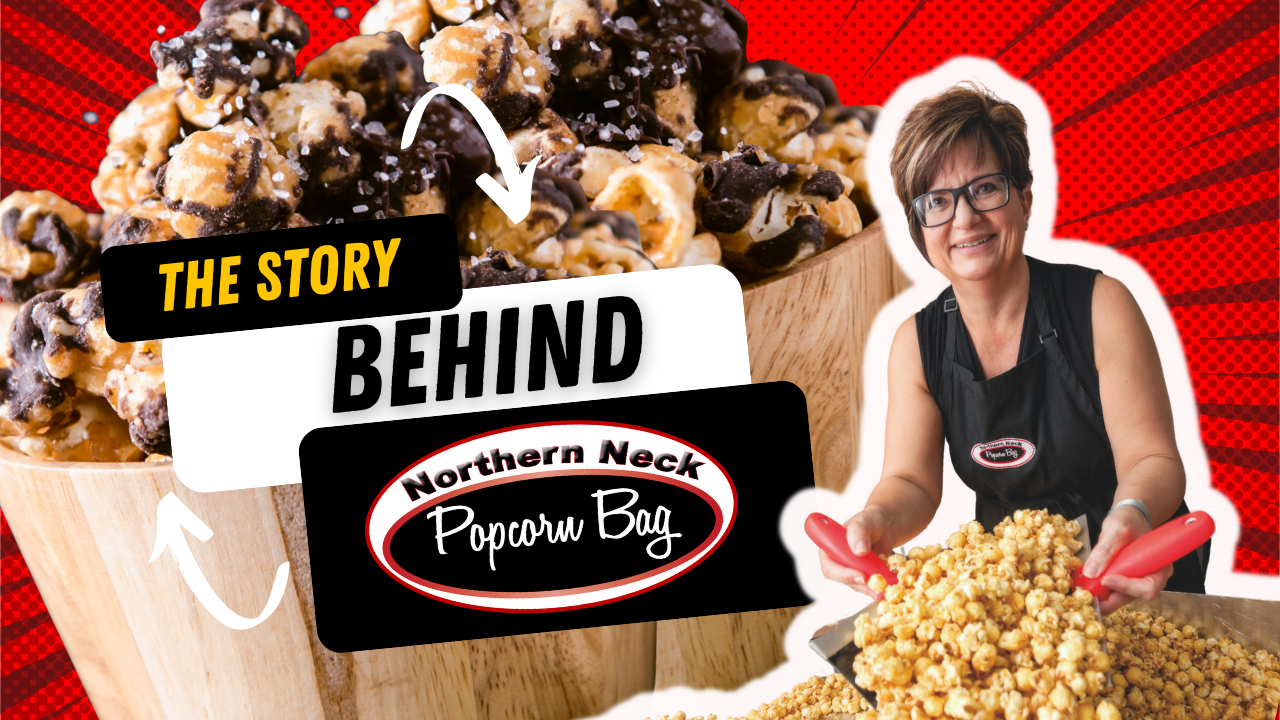 Load video: The Story Behind Northern Neck Popcorn Bag