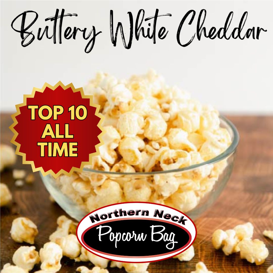 Buttery White Cheddar Popcorn