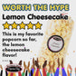 Lemon Cheesecake Popcorn