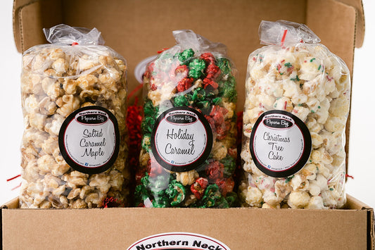CUSTOM Holiday Gift Box - POS -SNACK (6 Box Min)