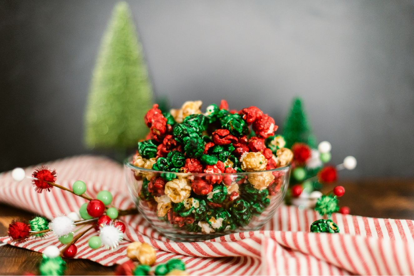 Holiday Caramel Popcorn