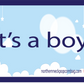 IT's A BOY Popcorn Gift Box