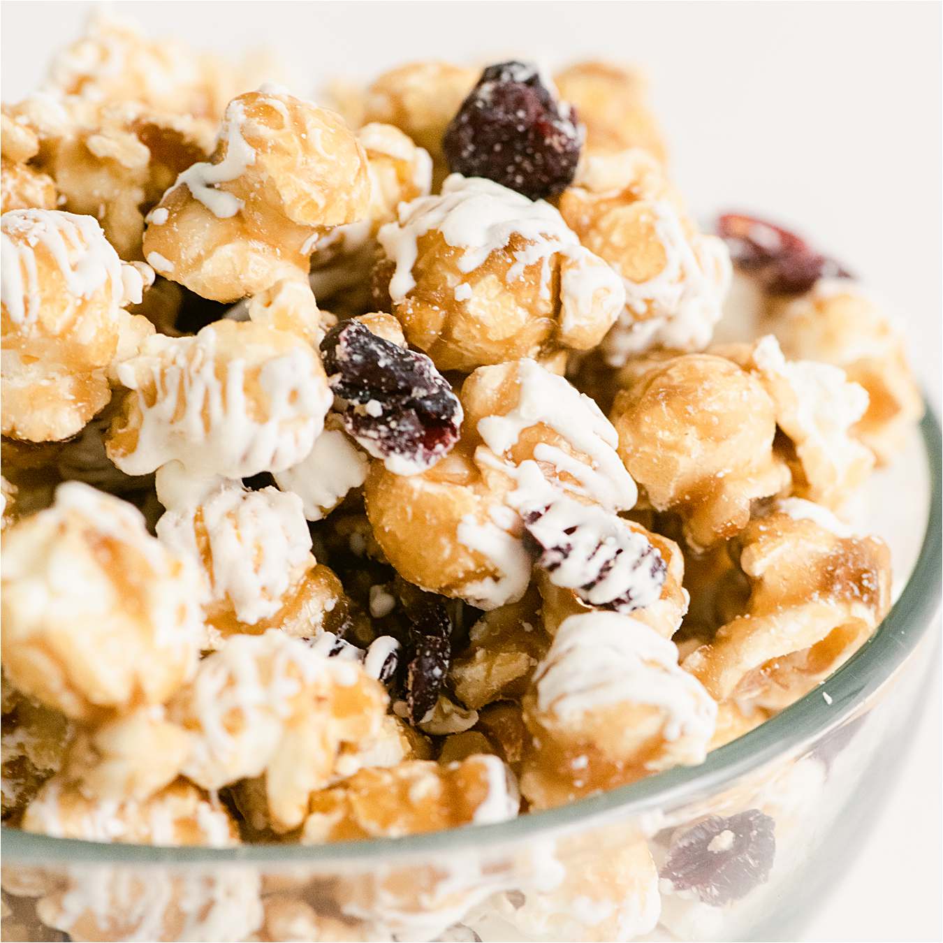 Cranberries in the Snow Popcorn