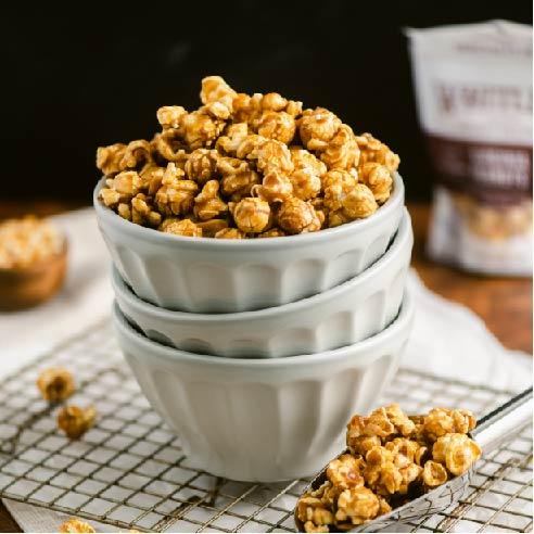 Home Run made with Whitley's Peanuts Northern Neck Popcorn 