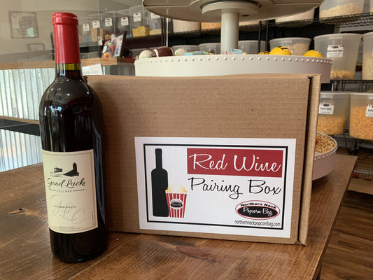 Red Wine Pairing Box Northern Neck Popcorn Bag 