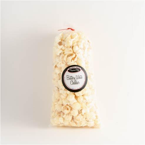 Buttery White Cheddar Northern Neck Popcorn Bag 