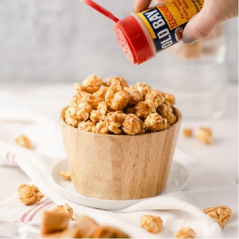 Old Bay Caramel Northern Neck Popcorn 