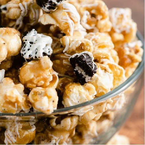 White Chocolate Oreo Northern Neck Popcorn 